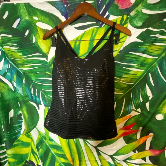 Nike Other - 2/$55    $82 Nike Swim Women’s MD Black Tankini Top